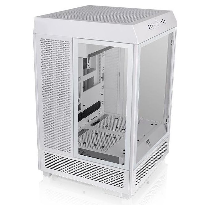Thermaltake CA-1X1-00M6WN-00 The Tower 500 Case Mid Tower ATX E-ATX Vetro Temperato USB 3.2 Gen 2 Type-C colore Bianco