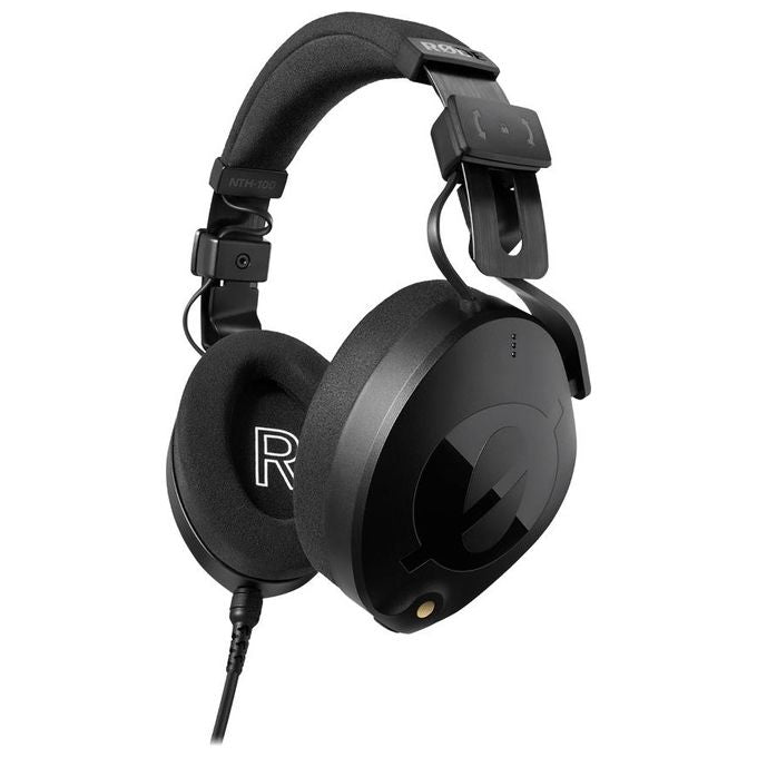 RØDE NTH-100 Cuffie Cablate A Padiglione Circumaurali con Cavo Rimovibile 2,4 m Driver 40 mm Sensibilita' 110 dB Impedenza 32 Ohm colore Nero