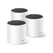 TP-Link DECO X55 3-PACK Sistema Wi-Fi Mesh Wi-Fi 6 802.11ax Dual-band 2.4 GHz 5 GHz AX3000 3000 Mbit-s colore Bianco