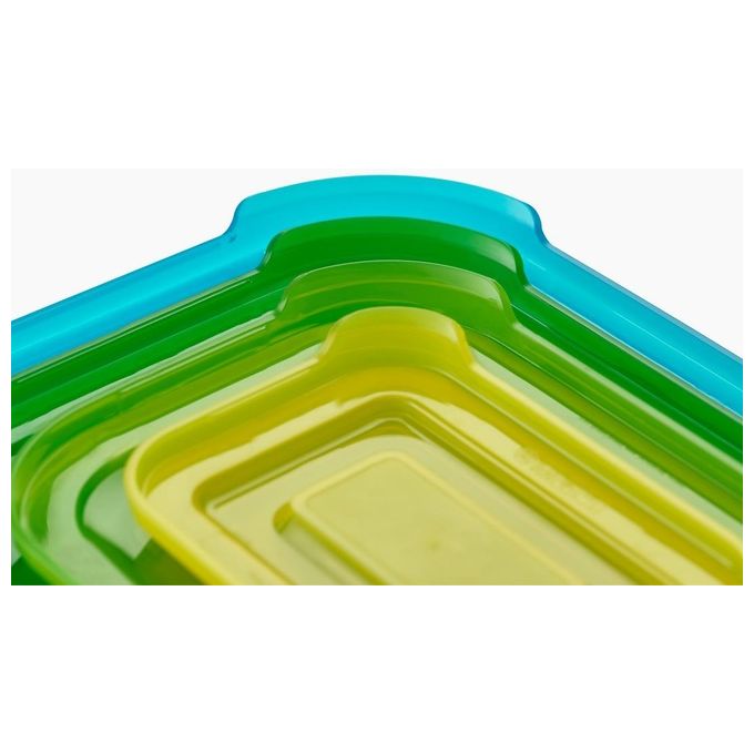 Joseph Joseph Nest Set Contenitori per Provviste 4 Pezzi in Vetro