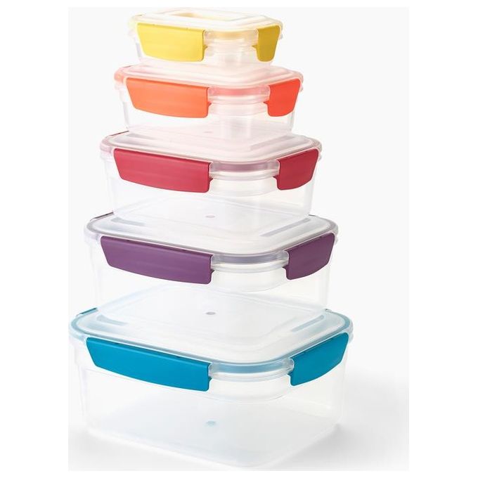 Joseph Joseph Nest Lock Set Contenitori per Provviste 5 Pezzi Color
