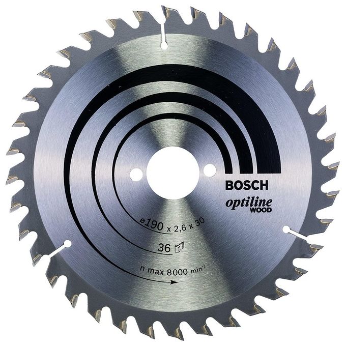 Bosch Lama per Sega Circolare OP WO H 190x30-36