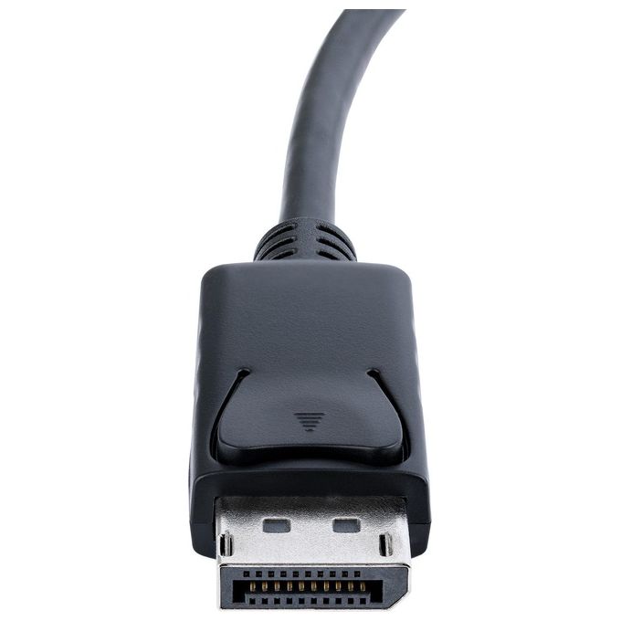 StarTech MST14DP122HD Adattatore DisplayPort a Doppio HDMI 4K 60Hz Hub MST con Cavo 30 cm Supporto HDR Plug and Play Alimentazione USB colore Nero