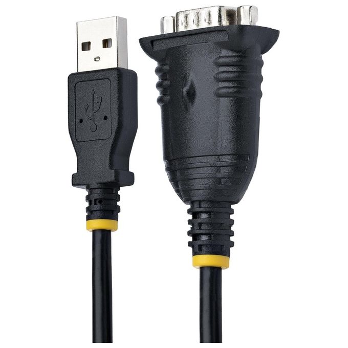 Startech.com Cavo Adattatore Usb A Seriale 1mt Convertitore sa Usb a Seriale con Porta Com