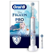 Oral-B 14876673 PRO Spazzolino elettrico Rotante 3 modalita' Timer 4x30 sec Sensore pressione colore Multicolore Bianco