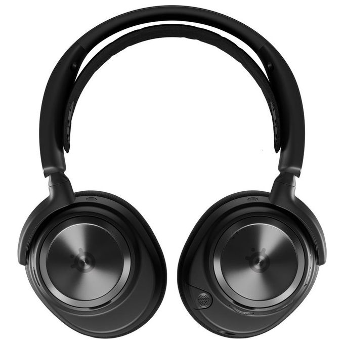 SteelSeries 61520 Arctis Nova Pro Wireless Cuffia Gaming Over-Ear Wireless Bluetooth 5.0 ANC Doppia Batteria Microfono ClearCast Gen 2 colore Nero
