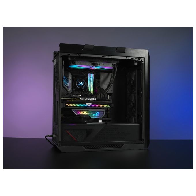 ASUS ROG Herculx Supporto Universale per Scheda Grafica RGB Nero 90DA0020-B09000
