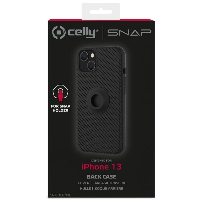 Celly SNAP1007BK Snap Cover per iPhone 13