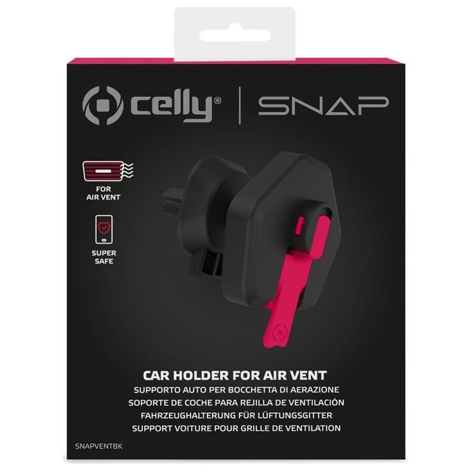 Celly Vent Holder Car Nero