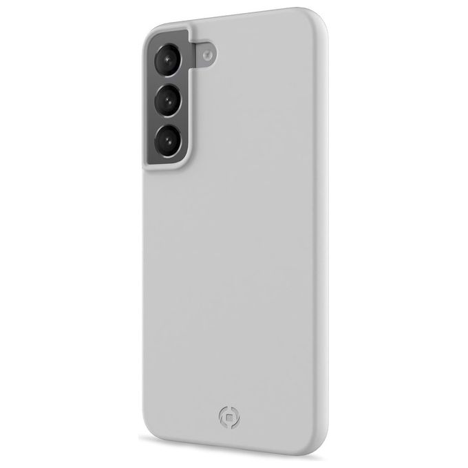 Celly Planet Eco Cover per Samsung S22 Bianco
