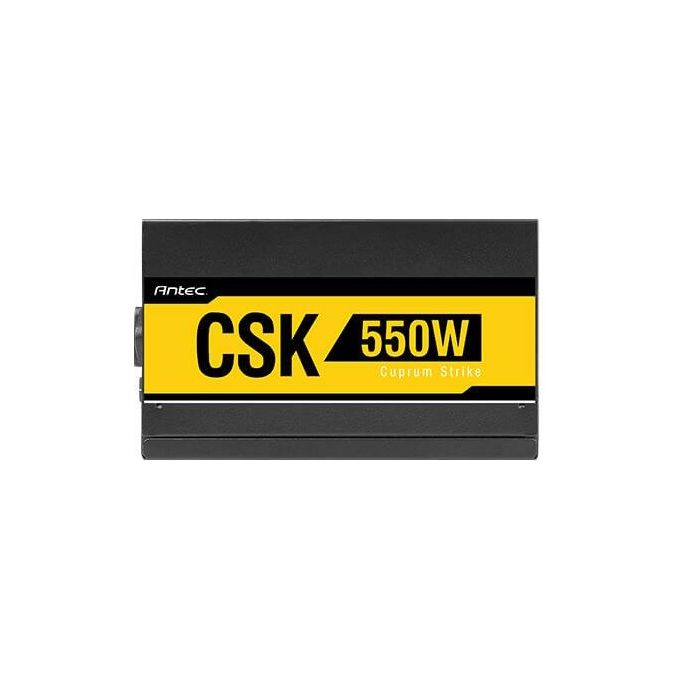 Antec CSK550 Cuprum Strike Alimentatore PC ATX 550W 80 PLUS Bronze Non Modulare 20+4 pin colore Nero