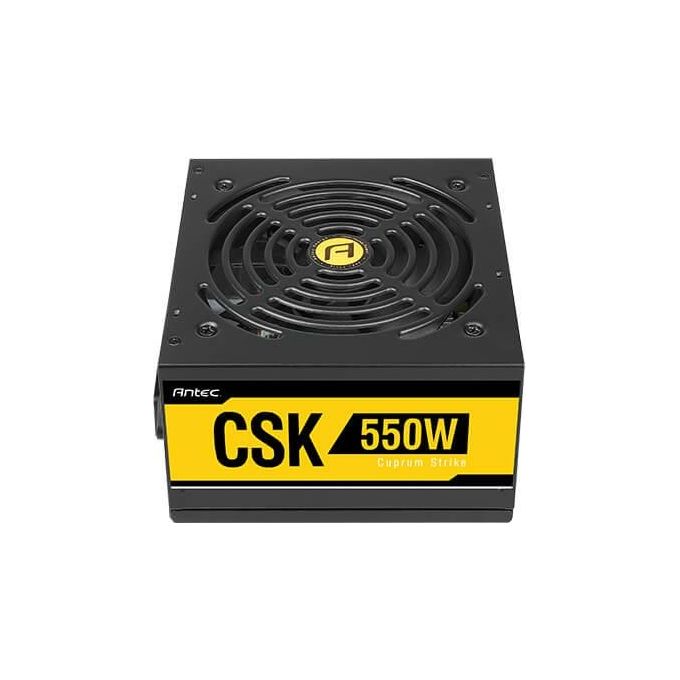 Antec CSK550 Cuprum Strike Alimentatore PC ATX 550W 80 PLUS Bronze Non Modulare 20+4 pin colore Nero