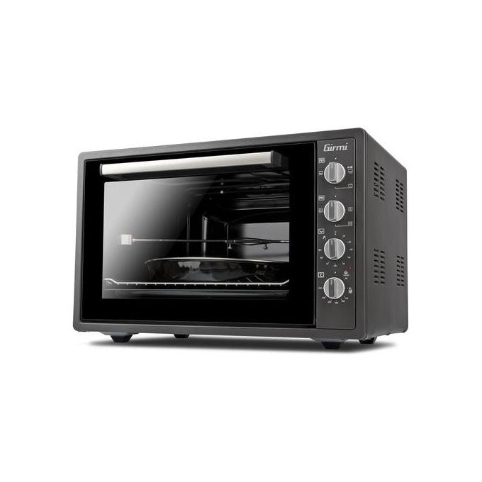 Girmi FE58 Grancotto 58 Forno Elettrico Ventilato 58 L 1800 W Girarrosto Termostato 40 300°C Timer 90 min colore Grigio