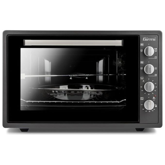 Girmi FE58 Grancotto 58 Forno Elettrico Ventilato 58 L 1800 W Girarrosto Termostato 40 300°C Timer 90 min colore Grigio