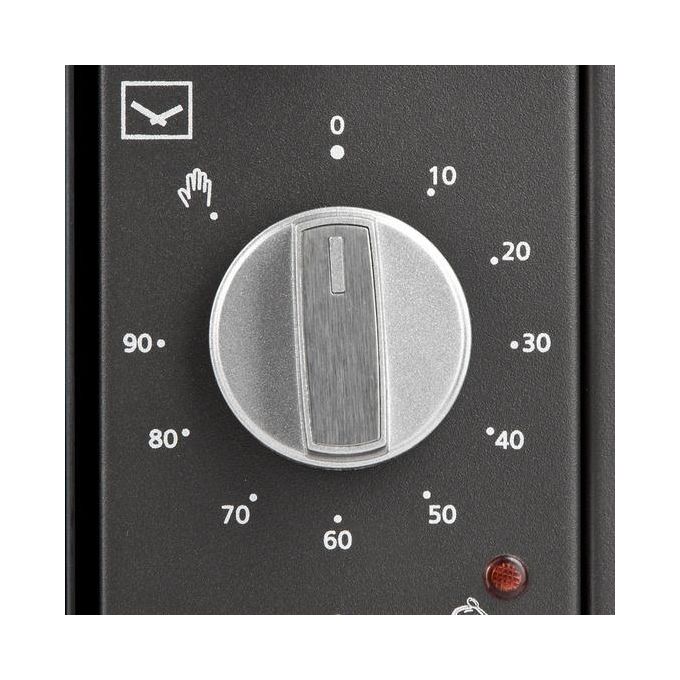 Girmi FE58 Grancotto 58 Forno Elettrico Ventilato 58 L 1800 W Girarrosto Termostato 40 300°C Timer 90 min colore Grigio