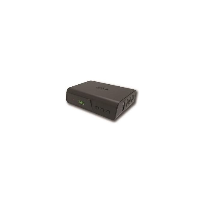 Digiquest RICD1237 XSD 2.1 Decoder Digitale Terrestre DVB-T2 HEVC Full HD 1080p Telecomando 2 in 1 colore Nero