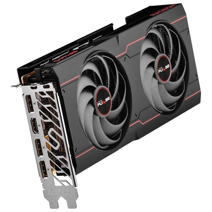 Sapphire 11319-03-20G PULSE Scheda Grafica AMD Radeon RX 6650 XT Gaming OC 8 GB GDDR6 HDMI 3x DisplayPort colore Nero