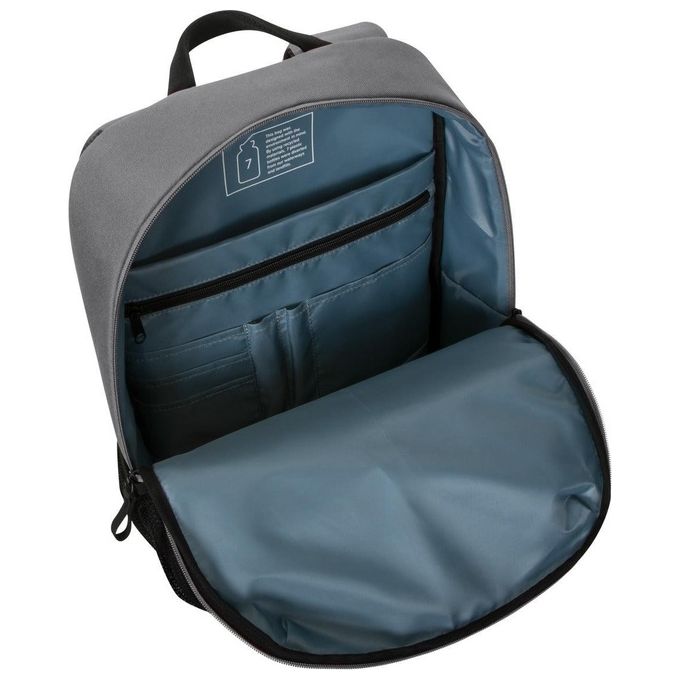 Targus TBB636GL Zaino per Laptop fino a 15.6'' con Materiale Riciclato RPET500 colore Nero Grigio