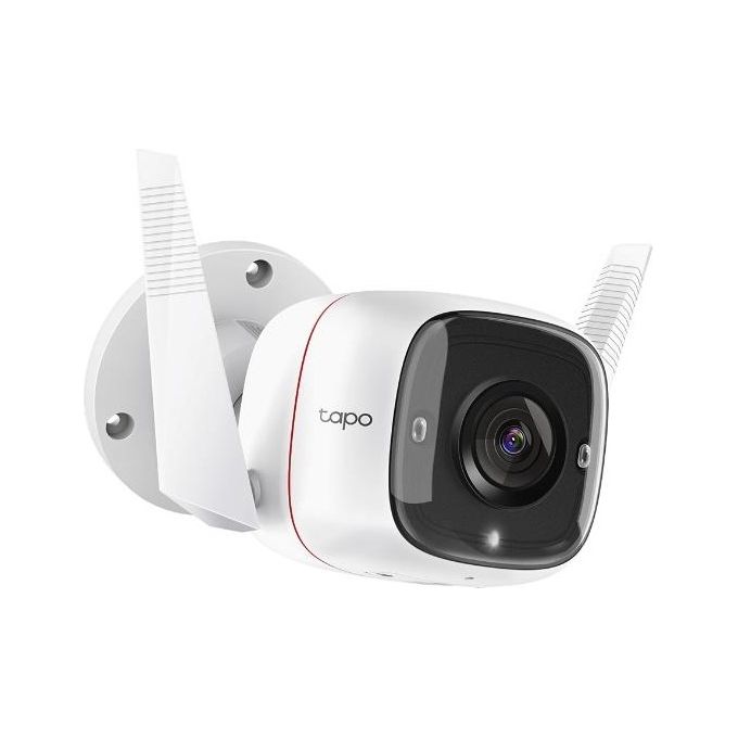 Tapo TC65 Telecamera di Sorveglianza IP Esterna Bullet 2304x1296 Pixel Montaggio Soffitto Muro