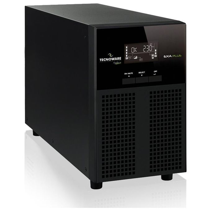 Tecnoware Power Systems 3000 EXA PLUS UPS 3000 VA 2100 W 8 prese IEC C13 Line Interactive Plus Sinusoidale colore Nero