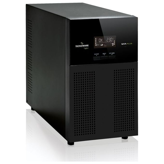 Tecnoware EXA PLUS Gruppo di Continuita' UPS Line Interactive Sinusoidale 4500VA 3150W 8 Prese IEC Display LCD