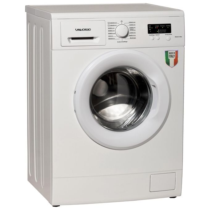 San Giorgio SG610 Lavatrice Carica Frontale Classe energetica C Capacita' di carico 6Kg Centrifuga 1000 Giri Indicatore anomalia Controllo surriscaldamento