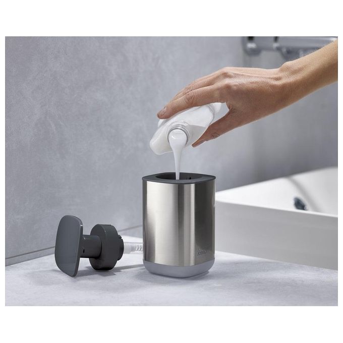 Joseph Joseph Presto Dispenser per Sapone Acciaio