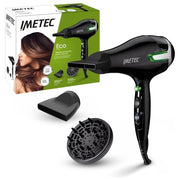 Imetec ECO SE9 1000 Asciugacapelli con tecnologia Eco Technology 1400W