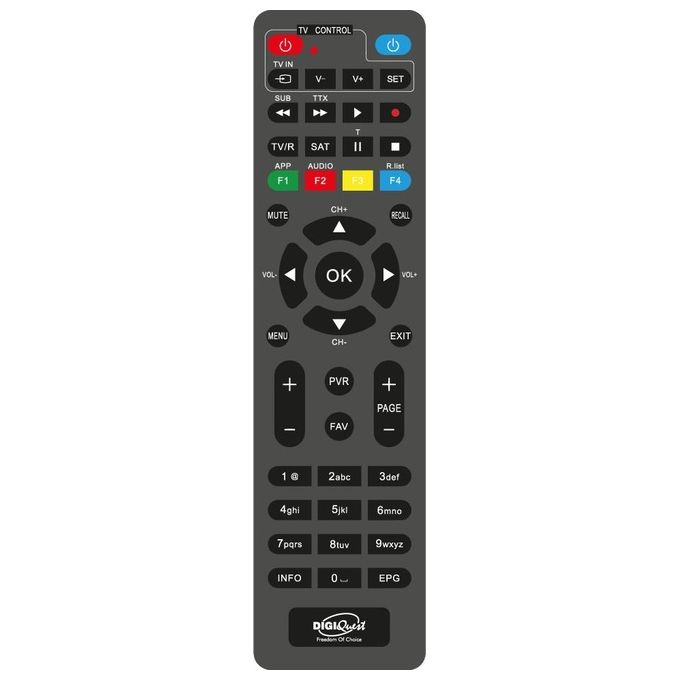DIGIQUEST Ricevitore Digitale Terrestre Stick Dvb-t2 full hd hevc main 10