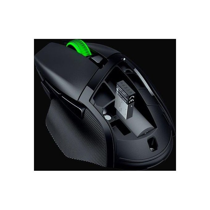 Razer RZ01-04870100-R3G1 Basilisk V3 X HyperSpeed Mouse Gaming Wireless Ottico 18000 DPI 7 Pulsanti Programmabili RGB colore Nero