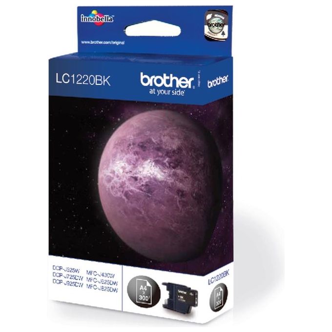 Brother LC-1220BK Cartuccia Nera Mfc-j430w J625dw J825dw