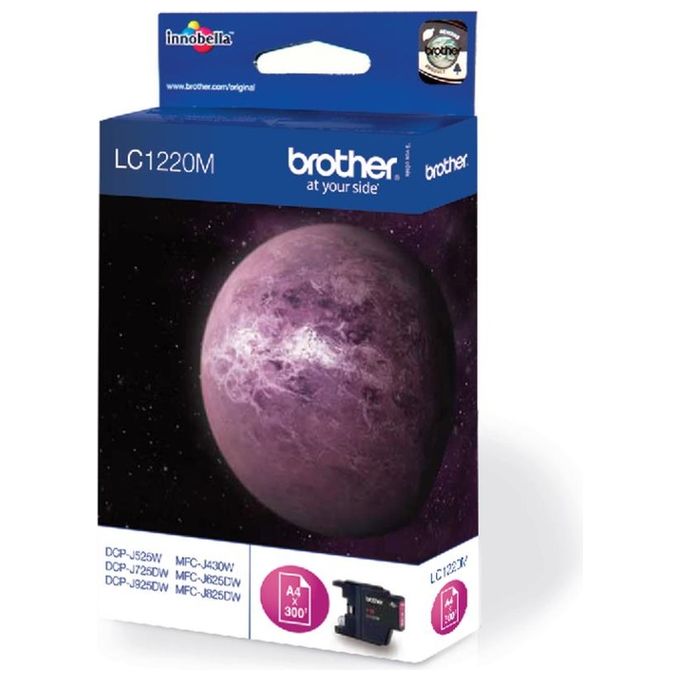 Brother LC-1220M Cartuccia Magenta Mfc-j430w J625dw J825dw