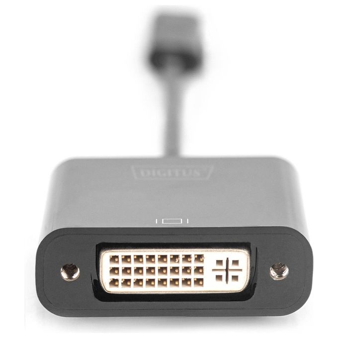 Digitus DA-70829 Adattatore Video USB Type-C DVI Full HD 1920x1080 Pixel Plug and Play colore Nero
