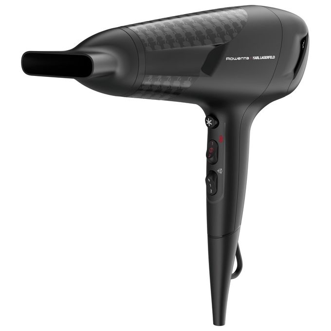 Rowenta CV581LF0 X Karl Lagerfeld Studio Dry Asciugacapelli 2300W Nero