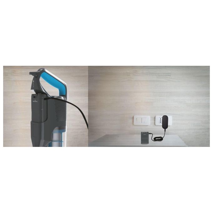 Hoover HF522STP 011 HF500 Aspirapolvere a Bastone Senza Sacchetto Ciclonico 0,45 L 45 min autonomia 290 W colore Grigio