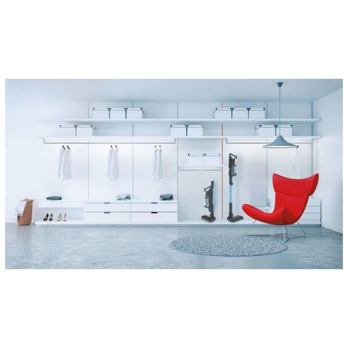 Hoover HF522STP 011 HF500 Aspirapolvere a Bastone Senza Sacchetto Ciclonico 0,45 L 45 min autonomia 290 W colore Grigio