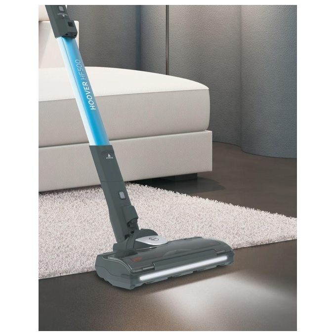 Hoover HF522STP 011 HF500 Aspirapolvere a Bastone Senza Sacchetto Ciclonico 0,45 L 45 min autonomia 290 W colore Grigio