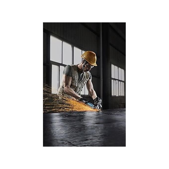 Bosch Professional GWS 9-125 S Smerigliatrice Angolare, Impugnatura Supplementare, Flangia di Montaggio, Dado di Serraggio, Cuffia di Protezione, Confezione in Cartone, Ø Disco 125 mm, Potenza 900 W