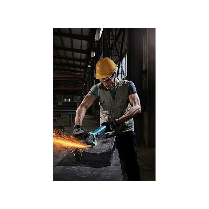 Bosch Professional GWS 9-125 S Smerigliatrice Angolare, Impugnatura Supplementare, Flangia di Montaggio, Dado di Serraggio, Cuffia di Protezione, Confezione in Cartone, Ø Disco 125 mm, Potenza 900 W
