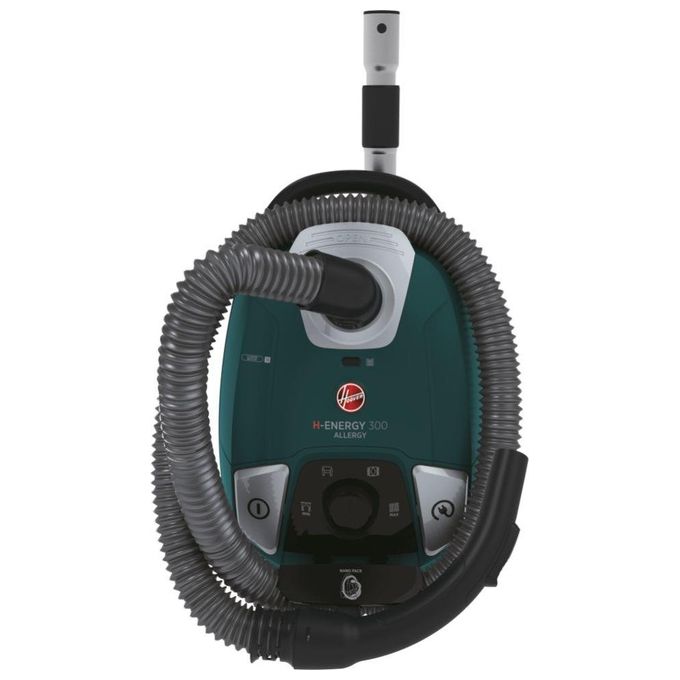 Hoover HE330ALG 011 H-ENERGY 300 Aspirapolvere a Traino Con Sacco 3.5 L 850W Filtro EPA Raggio 9.5m colore Verde