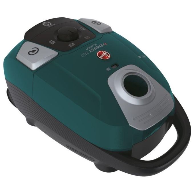 Hoover HE330ALG 011 H-ENERGY 300 Aspirapolvere a Traino Con Sacco 3.5 L 850W Filtro EPA Raggio 9.5m colore Verde