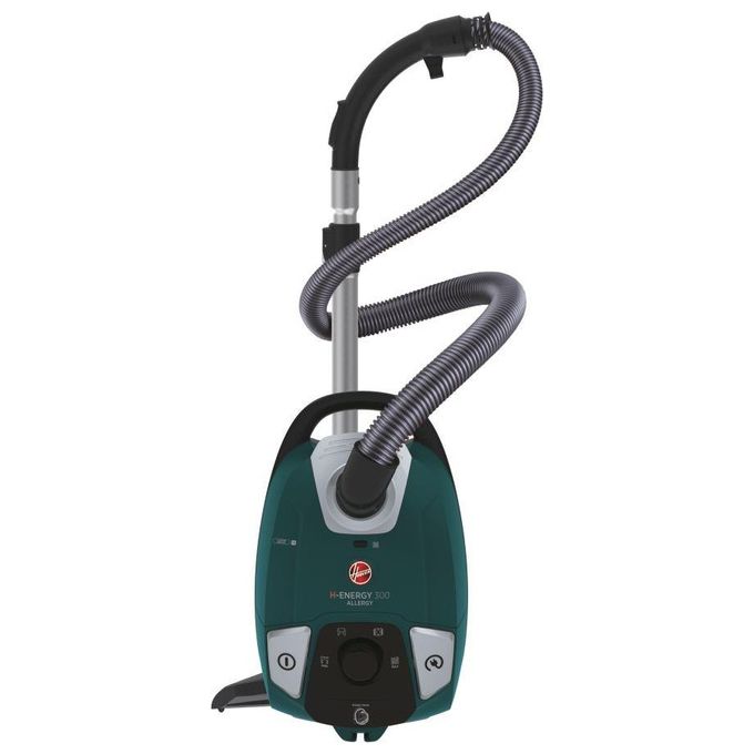 Hoover HE330ALG 011 H-ENERGY 300 Aspirapolvere a Traino Con Sacco 3.5 L 850W Filtro EPA Raggio 9.5m colore Verde