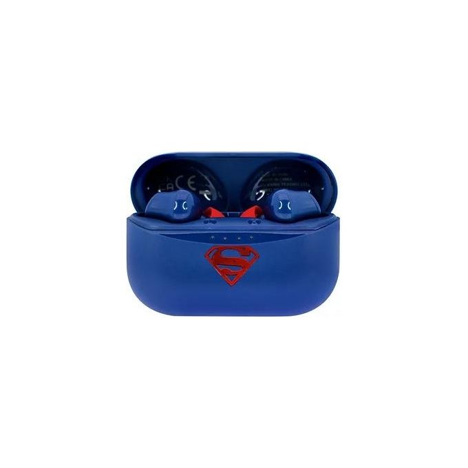 OTL Technologies DC0880 DC Comics Superman Auricolari TWS In-ear Bluetooth 5.0 autonomia 6h controllo touch colore Blu