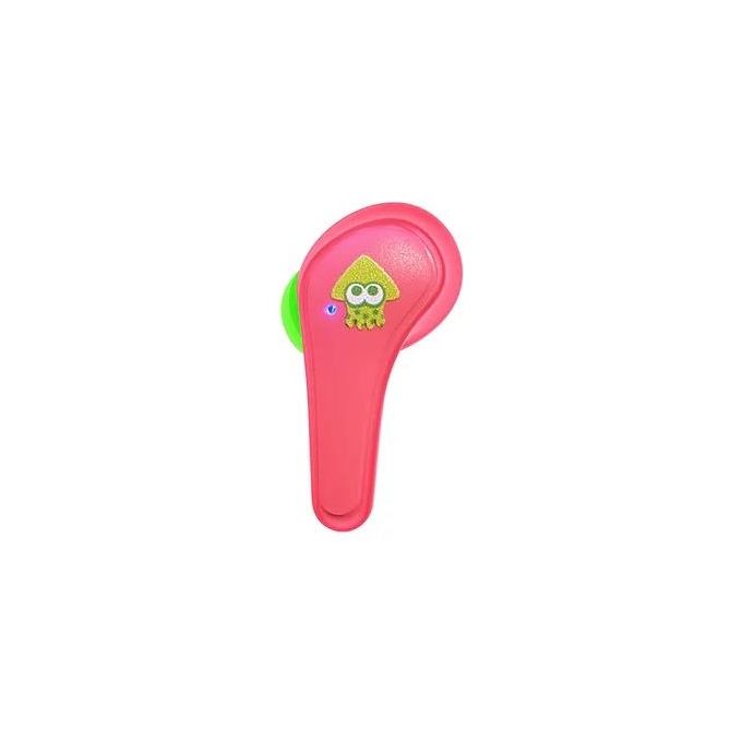 4SIDE ST0884 Splatoon 2 Auricolari In-ear TWS Bluetooth 5.0 Microfono Integrato 6h autonomia colore Nero Rosso