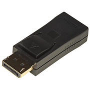 Link Adattatore Displayport 1.2 Maschio Hdmi 1.4 Femmina Contatti Dorati 4K 30hz