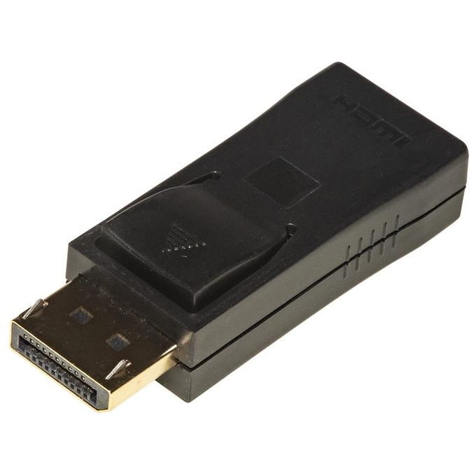 Link Adattatore Displayport 1.2 Maschio Hdmi 1.4 Femmina Contatti Dorati 4K 30hz