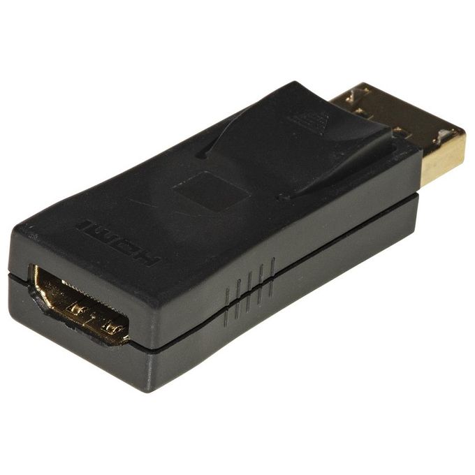 Link Adattatore Displayport 1.2 Maschio Hdmi 1.4 Femmina Contatti Dorati 4K 30hz