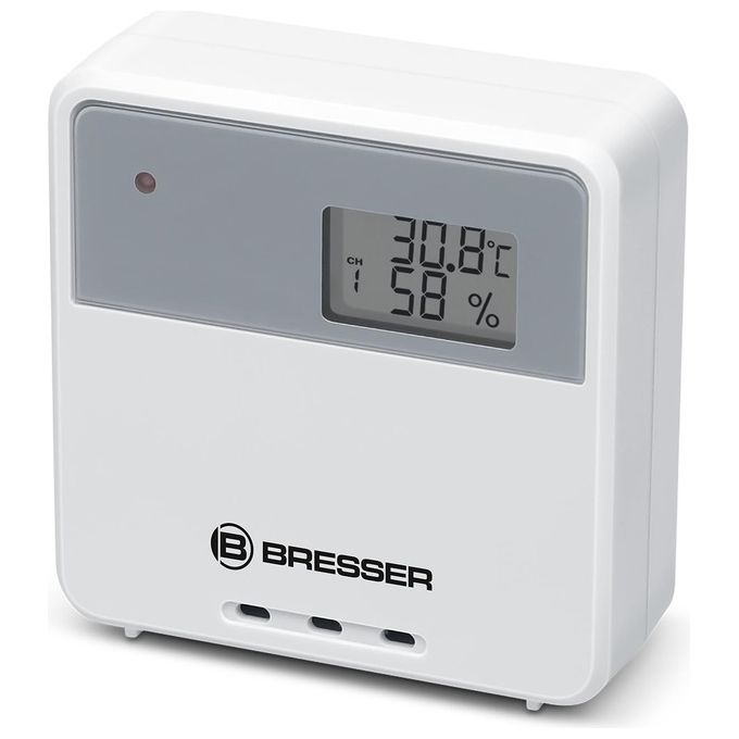 Explore Scientific WSH5001 Stazione Meteo Verticale Display LCD Temperatura Umidita' Interna Esterna Previsioni Meteo colore Antracite