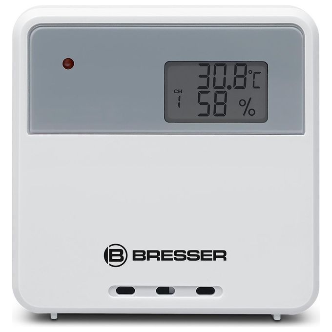 Explore Scientific WSH5001 Stazione Meteo Verticale Display LCD Temperatura Umidita' Interna Esterna Previsioni Meteo colore Antracite