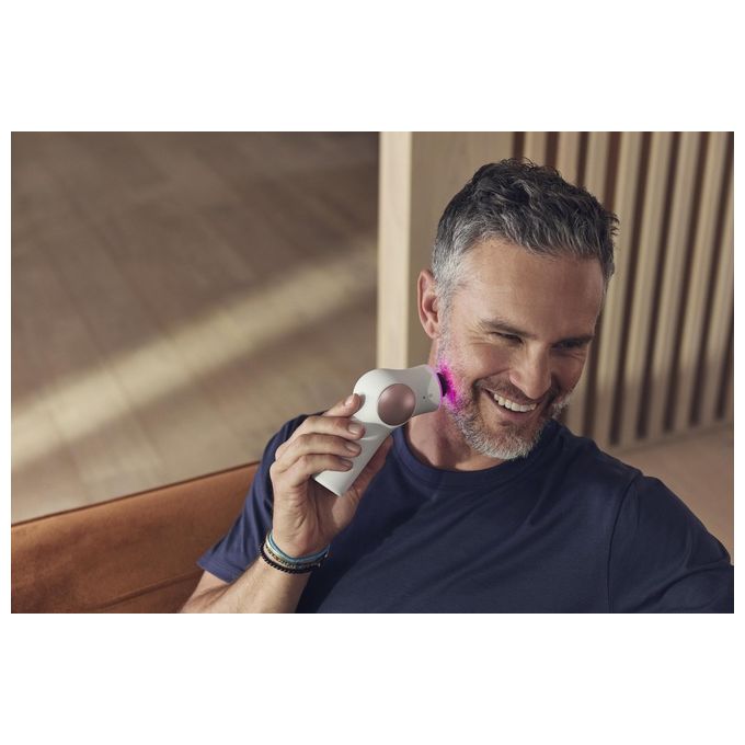 Therabody TF02222-01 TheraFace Pro Dispositivo Multifunzione per la Salute del Viso con Terapia a Percussione Microcorrente LED e Pulizia Profonda colore Bianco